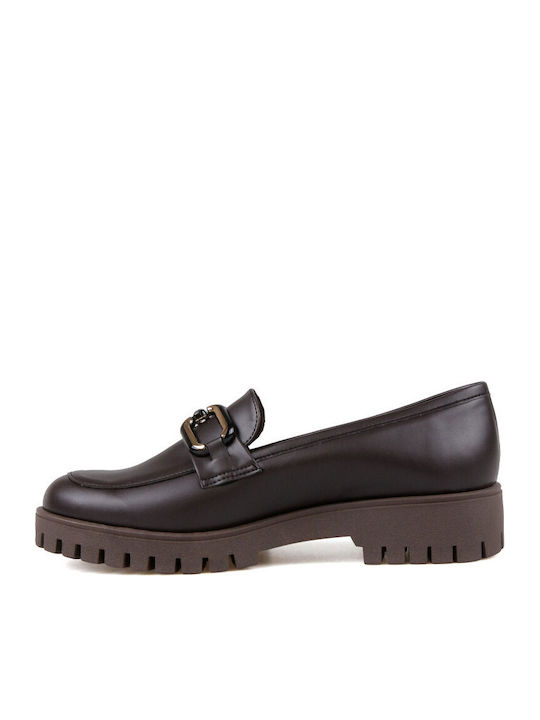 Damen Loafers in Braun Farbe