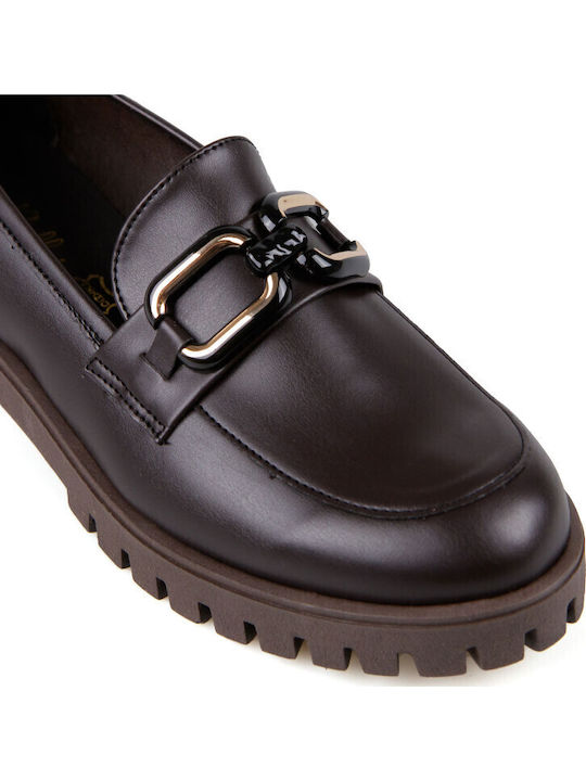Damen Loafers in Braun Farbe