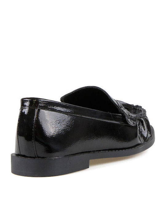 Λουστρίνι Γυναικεία Loafers σε Μαύρο Χρώμα