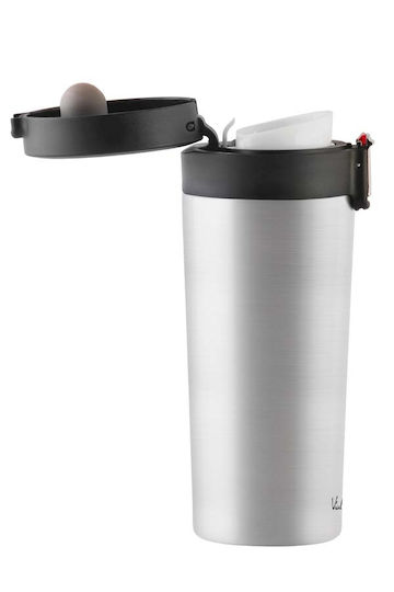 Vialli Design Fuori Ποτήρι Θερμός Ανοξείδωτο 400ml Matte