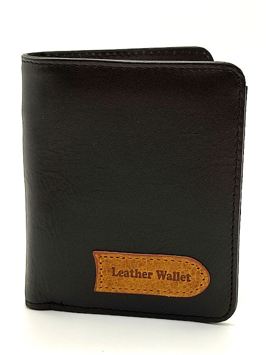 Leather Men's Wallet Classic Black