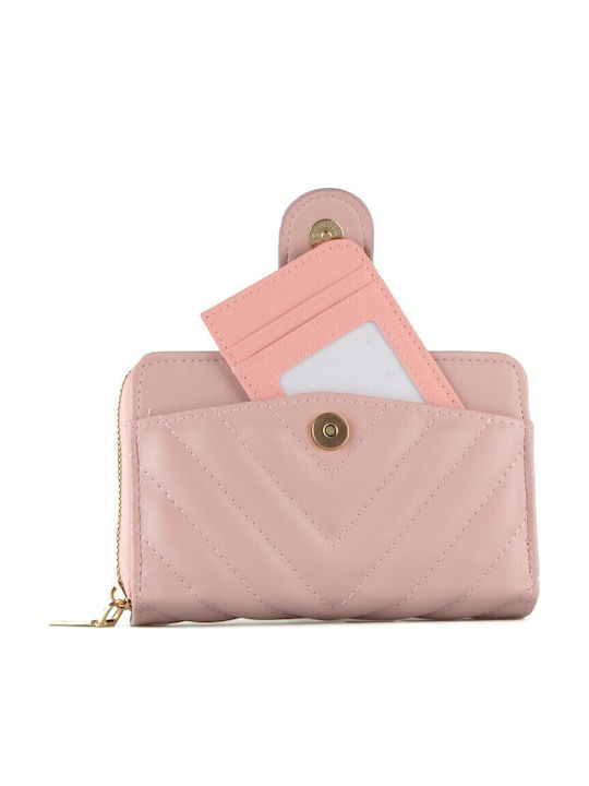 Damen Geldbörse Klassisch Rosa