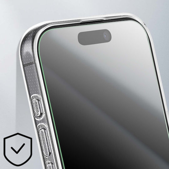 Mayaxess 2-in-1 Protection Pack Case + Tempered Glass iPhone 17 Sienna