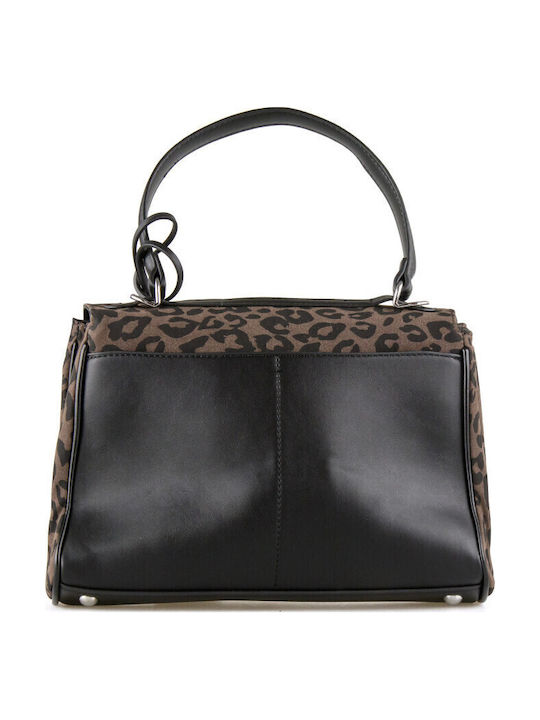 Women's Brown Flap Bag