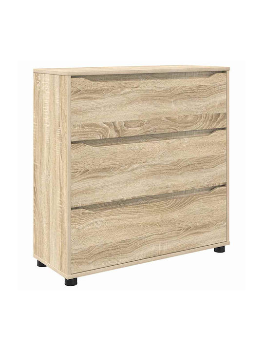 Συρταριέρα Креватокамарас Дървена Sonoma Oak 80x31x81бр