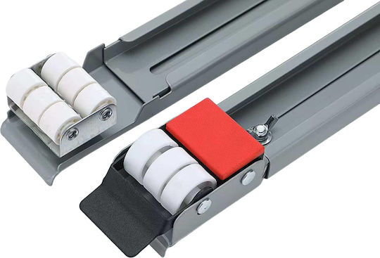 Brateck WMS11-4 Einstellbar Basis Für Waschmaschine/Küche/Kühlschrank aus Metall mit Rädern 70x70εκ. 1Stück