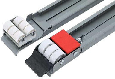 Brateck WMS11-4 Einstellbar Basis Für Waschmaschine/Küche/Kühlschrank aus Metall mit Rädern 70x70εκ. 1Stück