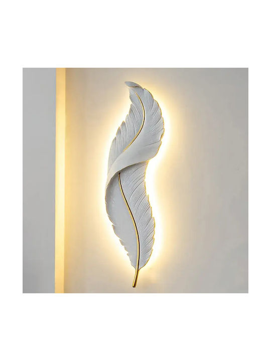 Leuchte Wand mit Integrierter LED Weiß