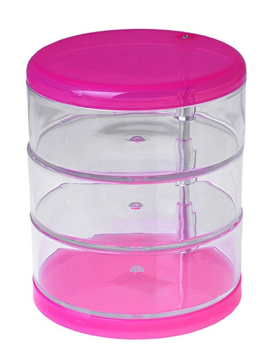 Foxy Casetă Pentru Bijuterii Din Plastic Roz Foxy Casetă Pentru Bijuterii Din Plastic Roz