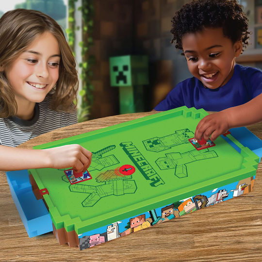 Ambassador Interactive Toy Air Hockey Minecraft Mini Arcade For 4+ Years