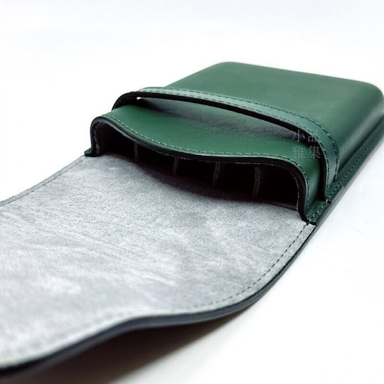 Pilot Somes Green Leather Case 5 Instruments Sls5-11-g 4902505643576