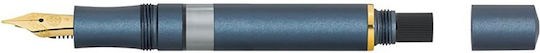 Kaweco Sport Al Navy Πένα Γραφής Μπλε με Μπλε Μελάνι