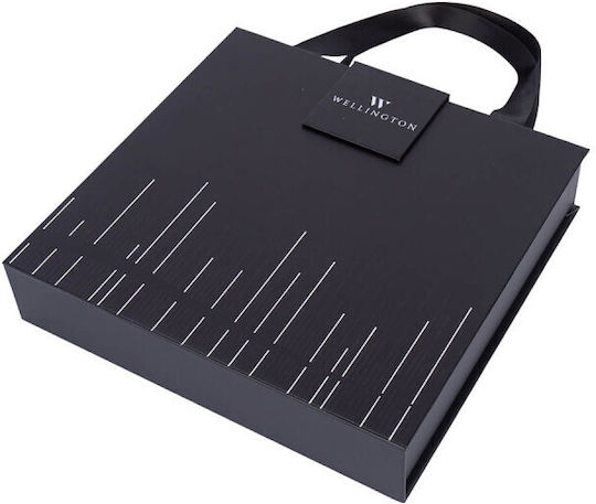 Wellington Gift Set Pen & A5 Notebook Gift Packaging Black