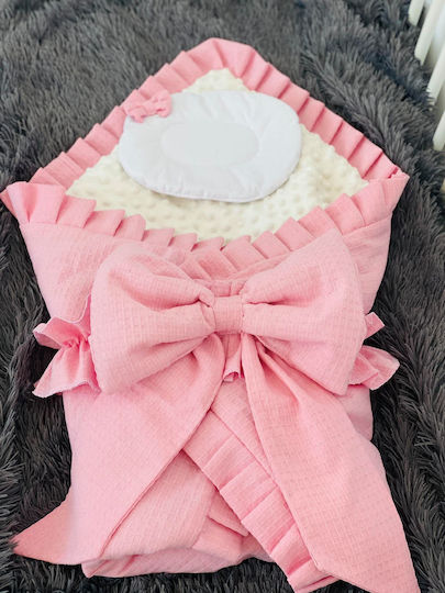 Blanket Nursery Swaddling Blankets Pink 75x75cm