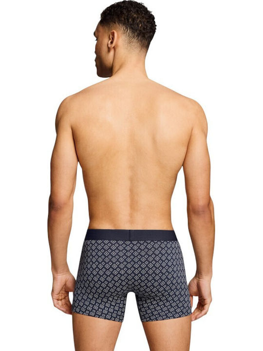Herren Boxershorts Blue mit Mustern 3Packung