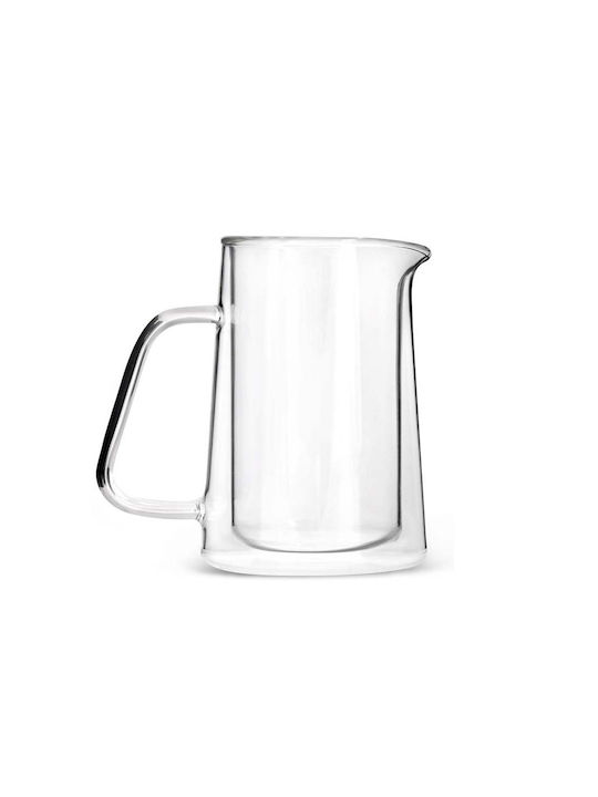 Vialli Design Мляко Сервиз Стъклен Кафяв 1бр