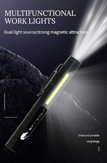 Lanternă de lucru Reîncărcabilă LED cu luminozitate până la 2100lm