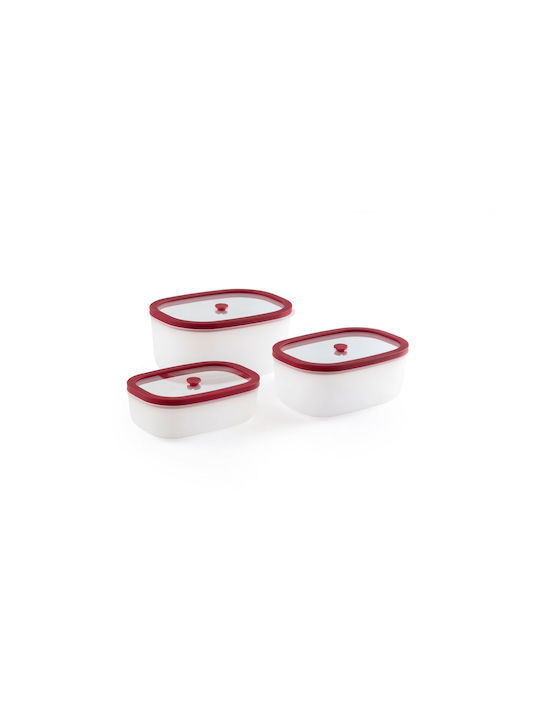 Berkel Plastic Lunch Box Red 9.3cm