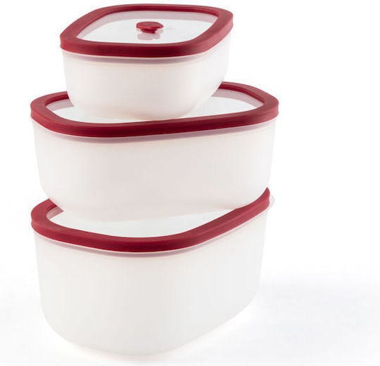 Berkel Cutie De Prânz Din Plastic Roșu 9.3cm