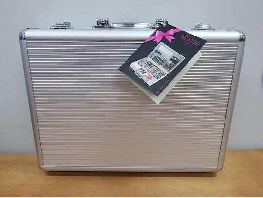 Cosmetic Case Pink H7xW35xD27cm