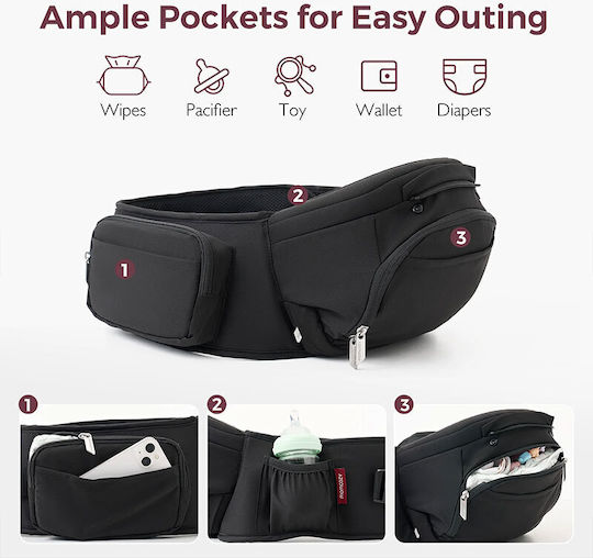 Momcozy Clasic Sling Negru