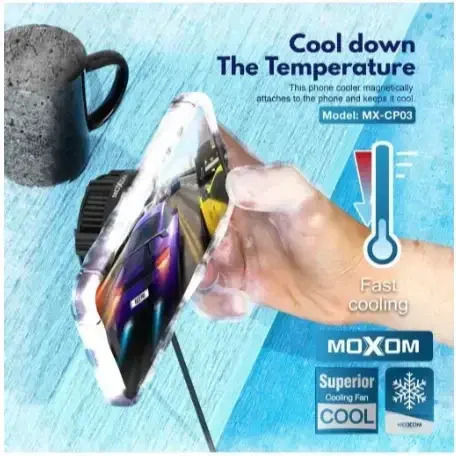 Moxom Mobile Phone Cooler Mx-cp03Black