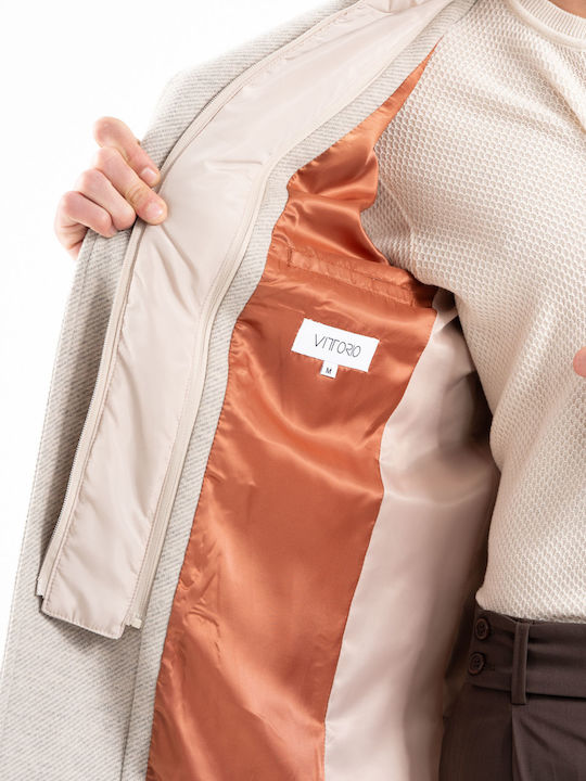 Ανδρικό Παλτό Beige
