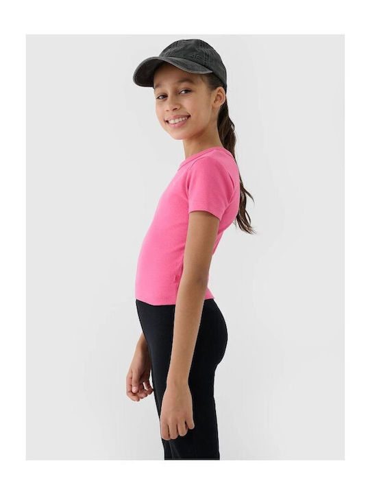 Kinder-T-Shirt Fuchsie