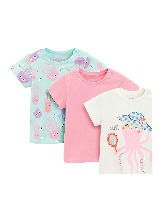 Set Kinder-T-Shirts Mehrfarbig
