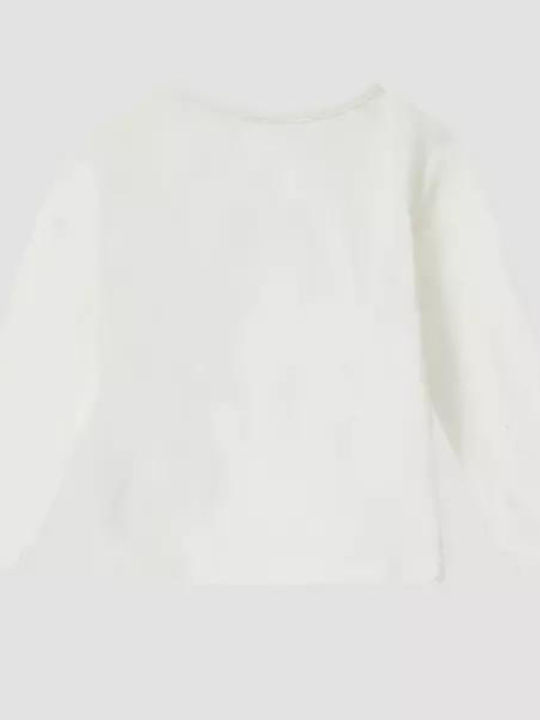 Παιδική Μπλούζα Μακρυμάνικη White