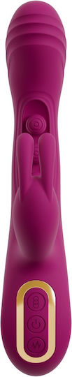 Javida 2 Function Vibrator Mini Δονητής G-Spot με Απομακρυσμένο Έλεγχο 13cm Λιλά