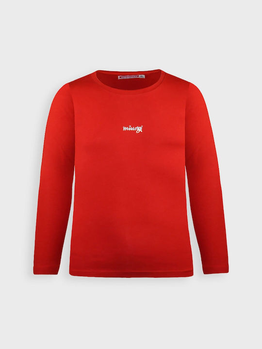 Kids Long-Sleeved Top Red