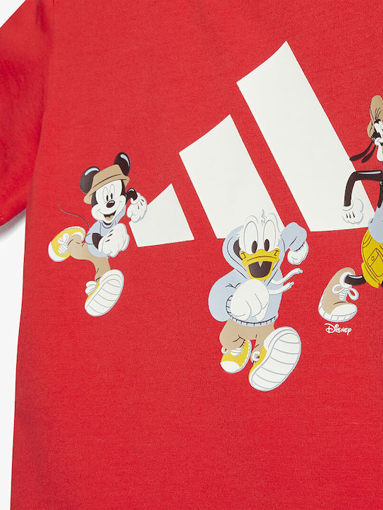Kinderoberteile Kurzärmelig Rote x Disney Mickey Mouse