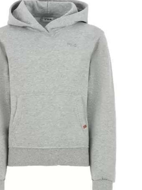 Kinder-Sweatshirt mit Kapuze und Taschen Gray APJC0024K