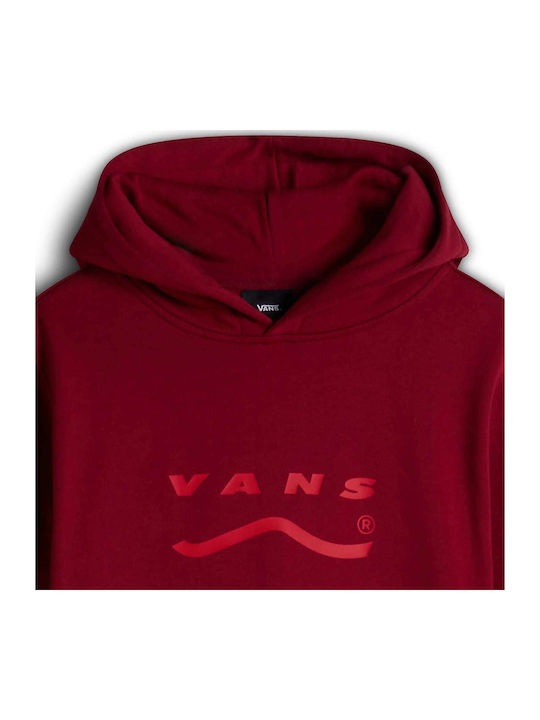 Kids Sweatshirt with Hood Burgundy
