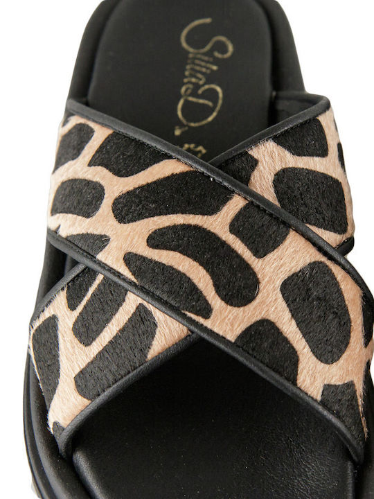 Sandale Casual Damă Flatforme din Piele