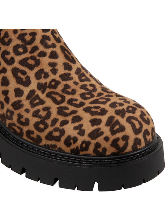 Women's Chelsea Boots Animal Print