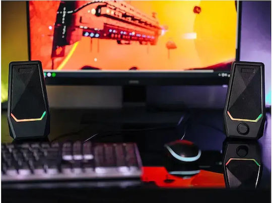 Tracer Loop 2 Компютърни тонколони 2.0 с RGB осветление и мощност 6W