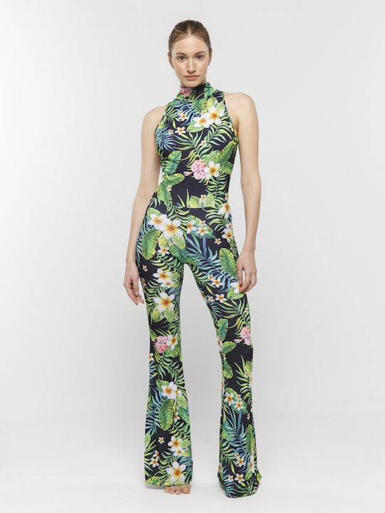 Women's One-piece Suit Jungle Print
