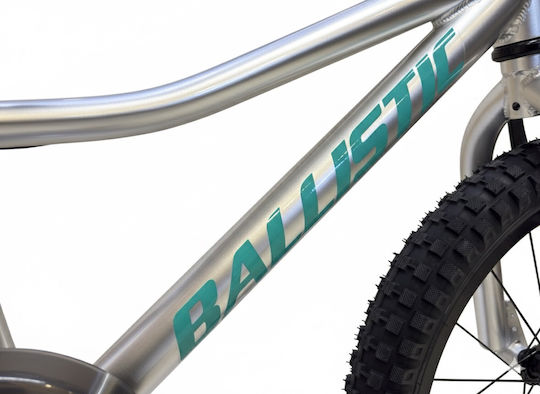 Ballistic Scoop 18" Παιδικό Ποδήλατo BMX (2025) Ασημί