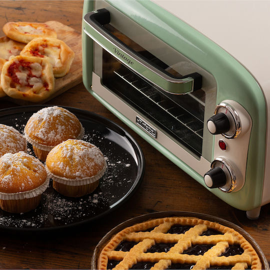 Ariete Electric Countertop Oven 10lt Without Burners Green