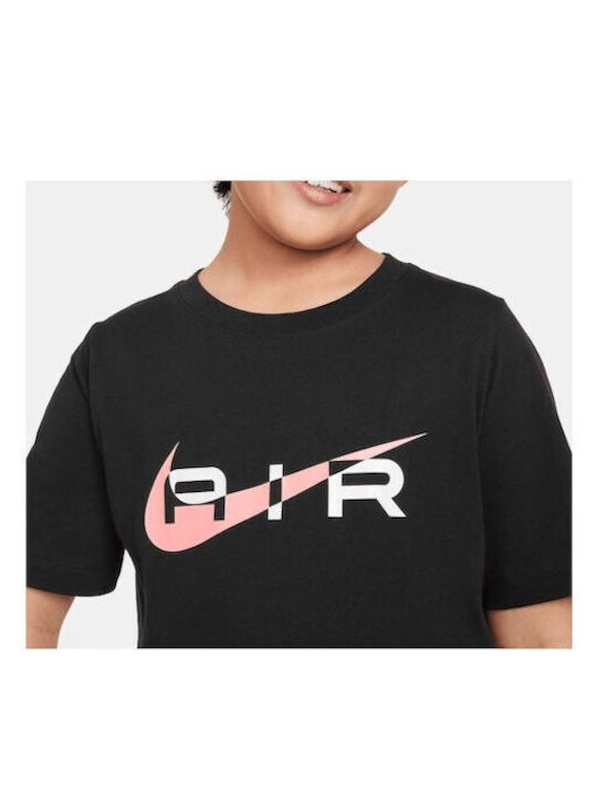 Kinder-T-Shirt Schwarz AIR
