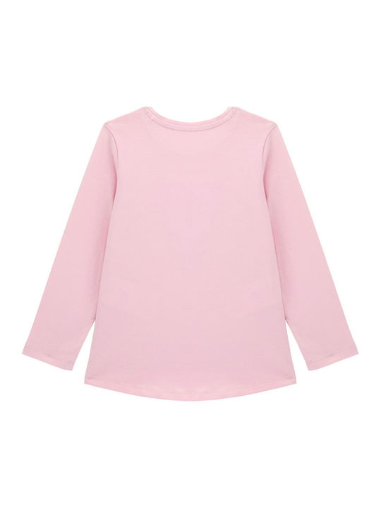 Kinderhemd Langarm Rosa