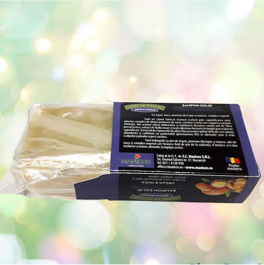 Activ Shampoo Solid Soap Against Hair Loss Argan Walnut Milk Silk Plant Complex 100 G