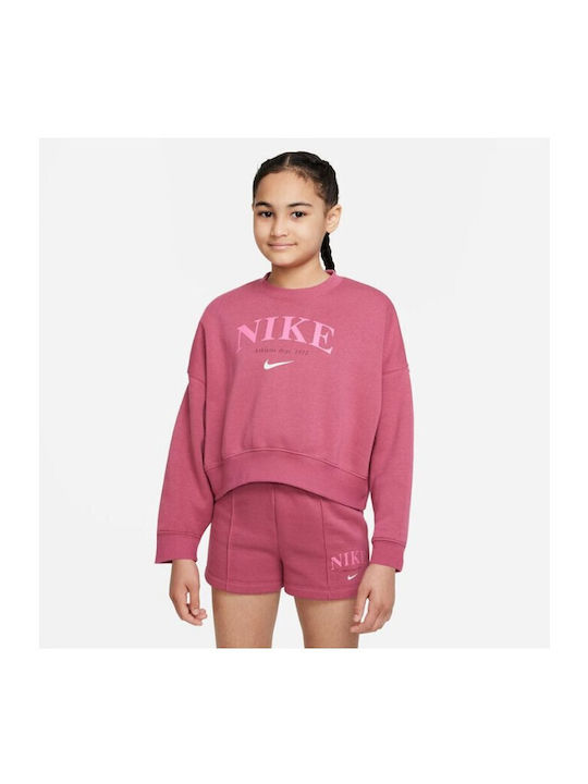 Fleece Hanorac Copii Fuchsia Trend