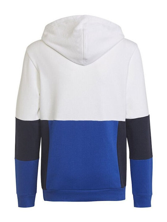 Kinder-Sweatshirt mit Kapuze Mehrfarbig Colorblock
