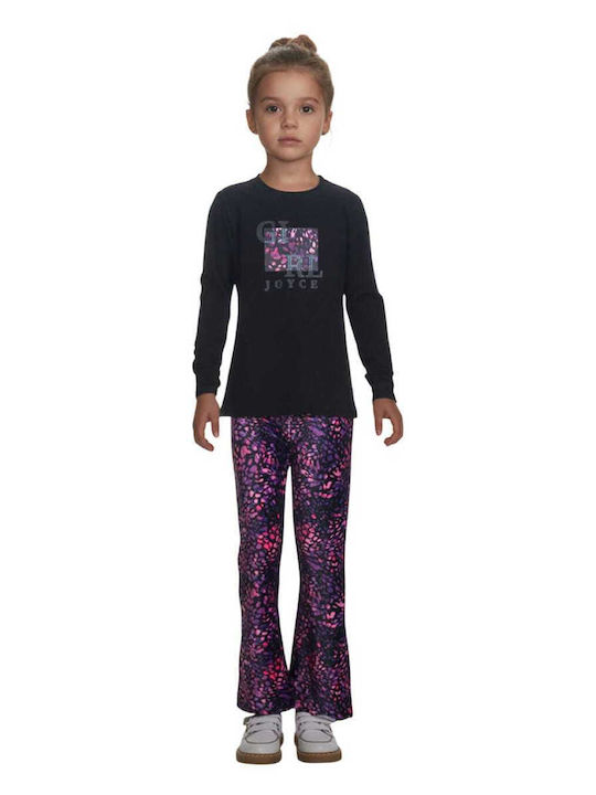 Kids' Set with Leggings Winter 2pcs Black Girl Power
