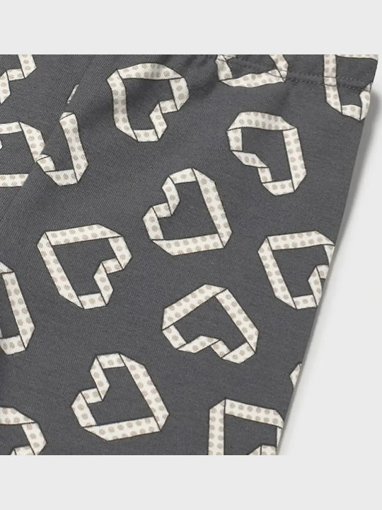 Kids' Set with Leggings Winter 3pcs Gray