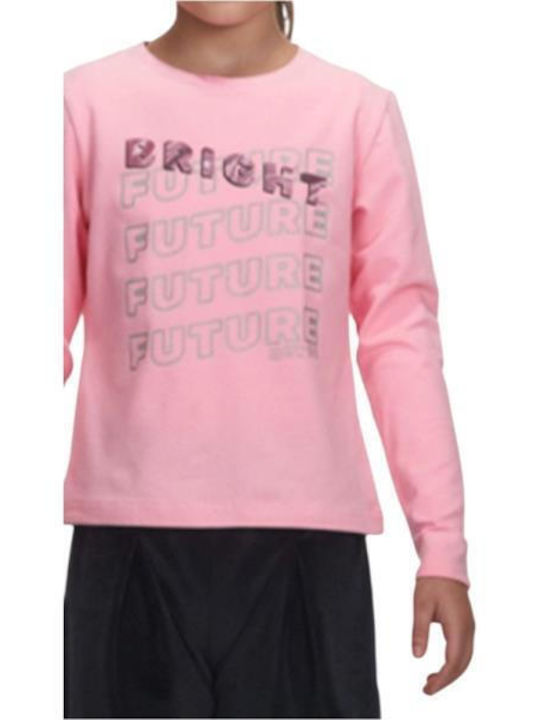 Kinder-Set mit Shorts Sommer 2Stück Pink-anthracite Bright Future