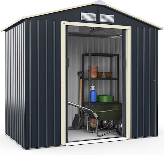 Metallic Garden Shed M2.13xW1.27xH1.95m